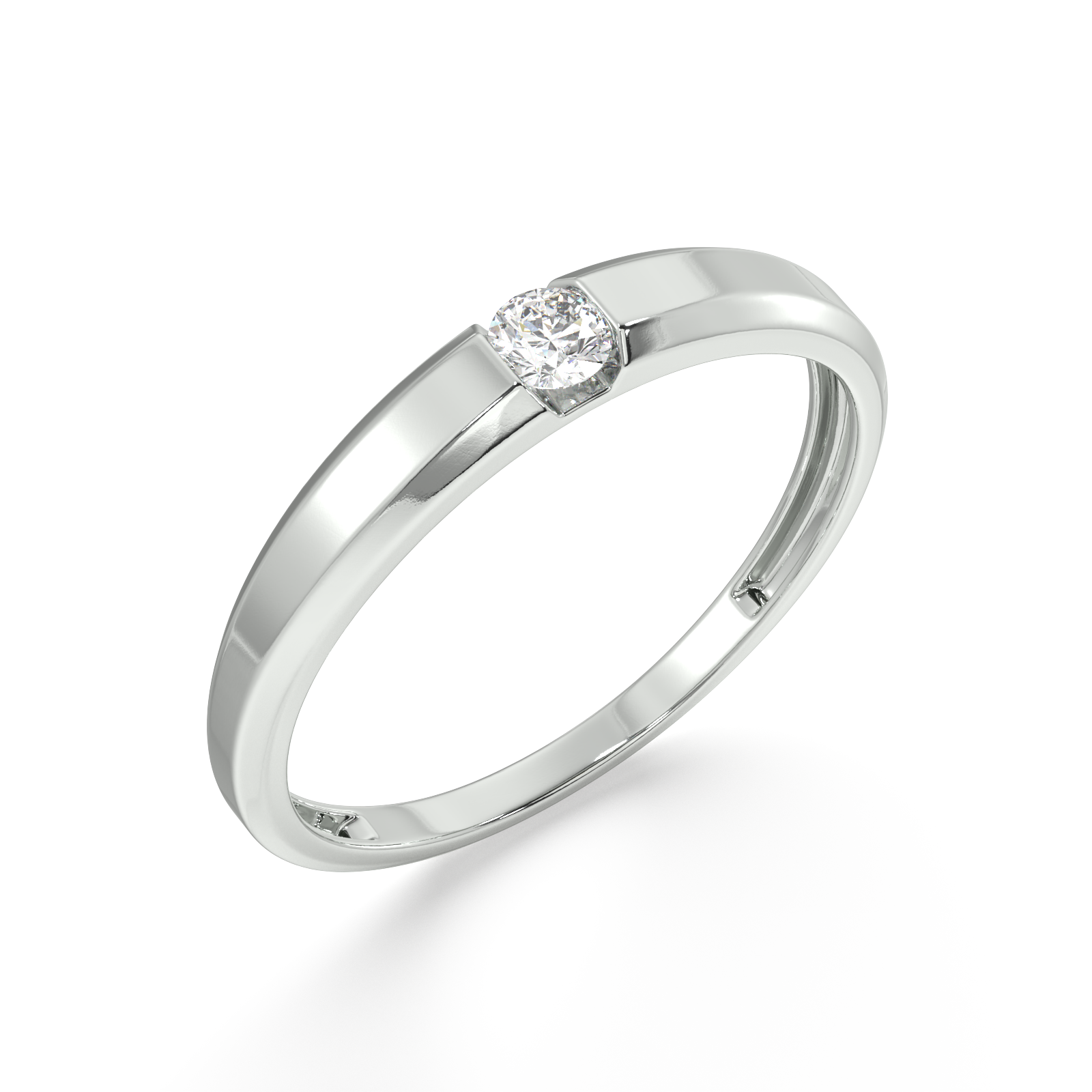 Strength of Shine Gold and Diamond Ring