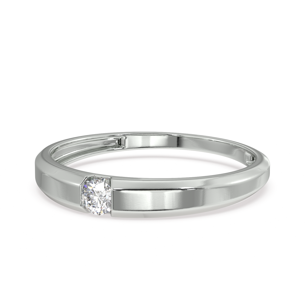 Strength of Shine Gold and Diamond Ring