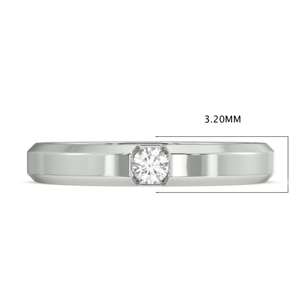 Strength of Shine Gold and Diamond Ring