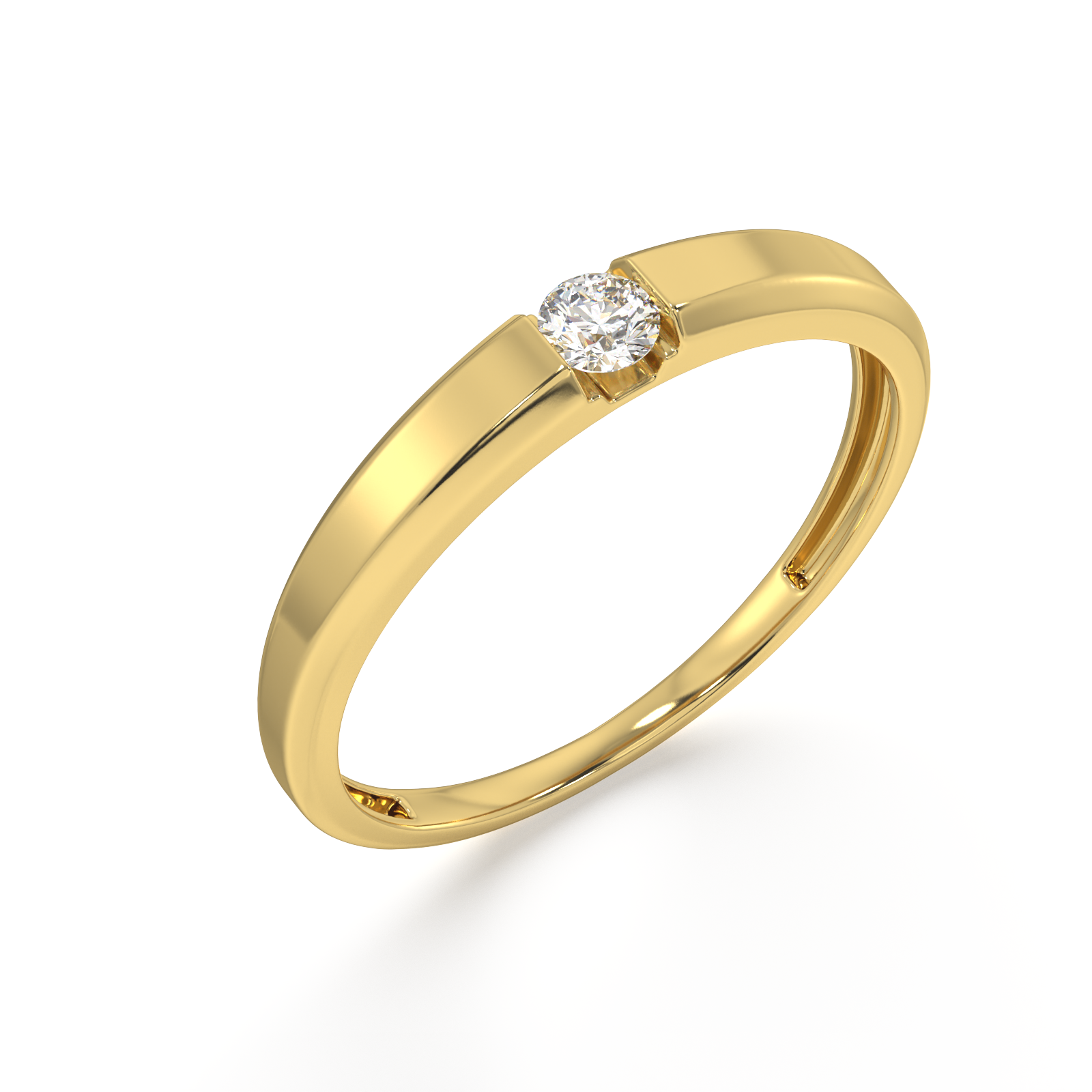 Band of the Brave Gold and Diamond Ring