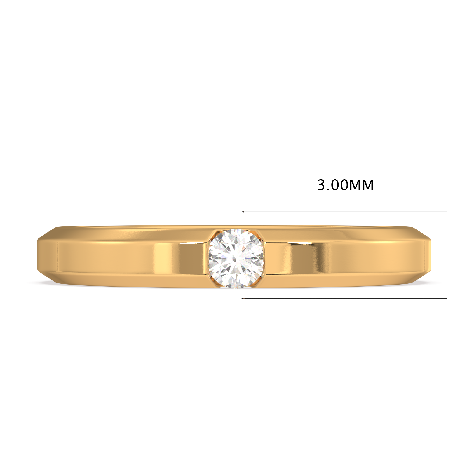 Band of the Brave Gold and Diamond Ring