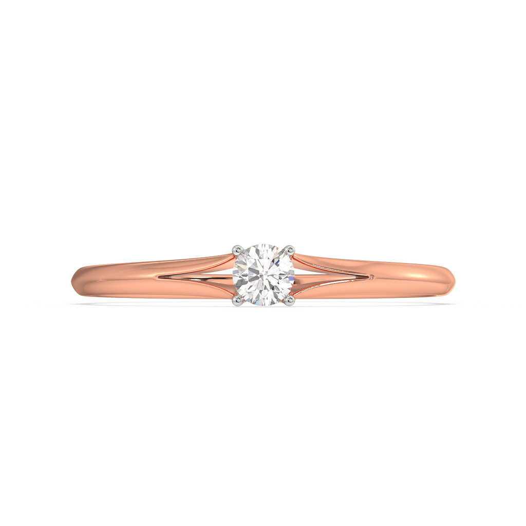 Pouring Love Gold and Diamond Ring
