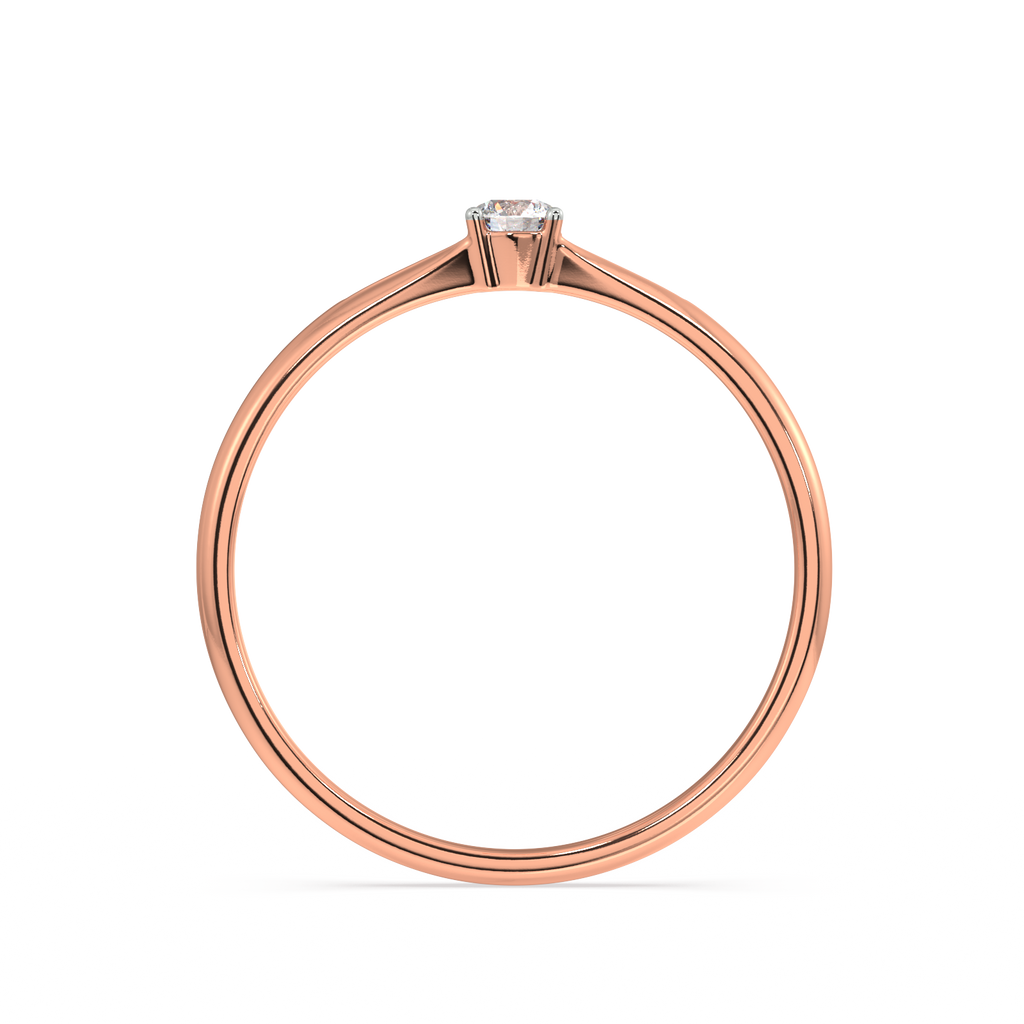 Pouring Love Gold and Diamond Ring