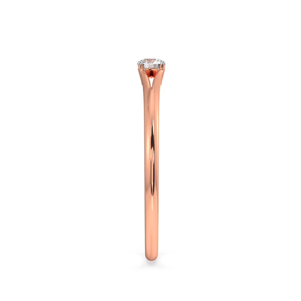 Pouring Love Gold and Diamond Ring