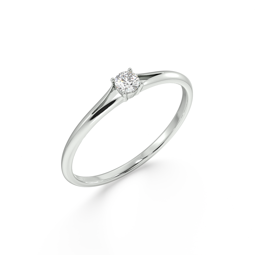 Pouring Love Gold and Diamond Ring