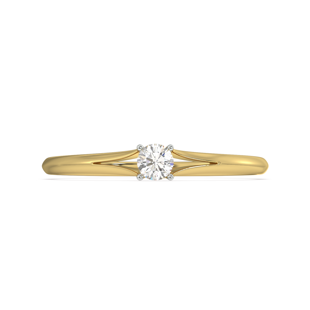 Pouring Love Gold and Diamond Ring