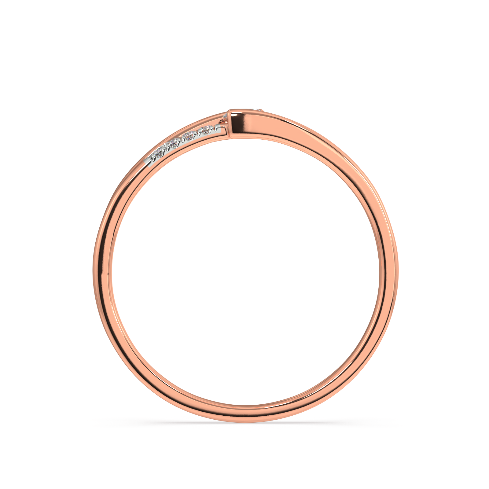 Lady's Grace Gold and Diamond Ring