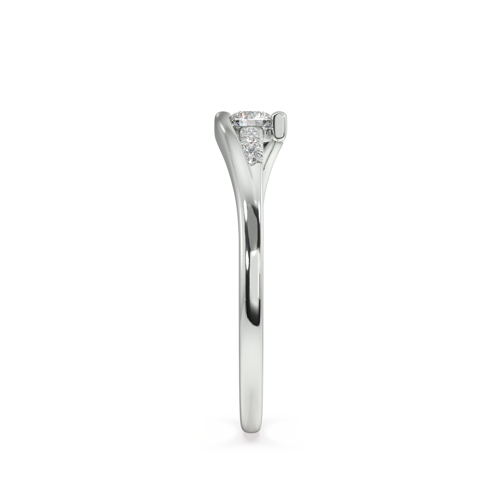 Lady's Grace Gold and Diamond Ring