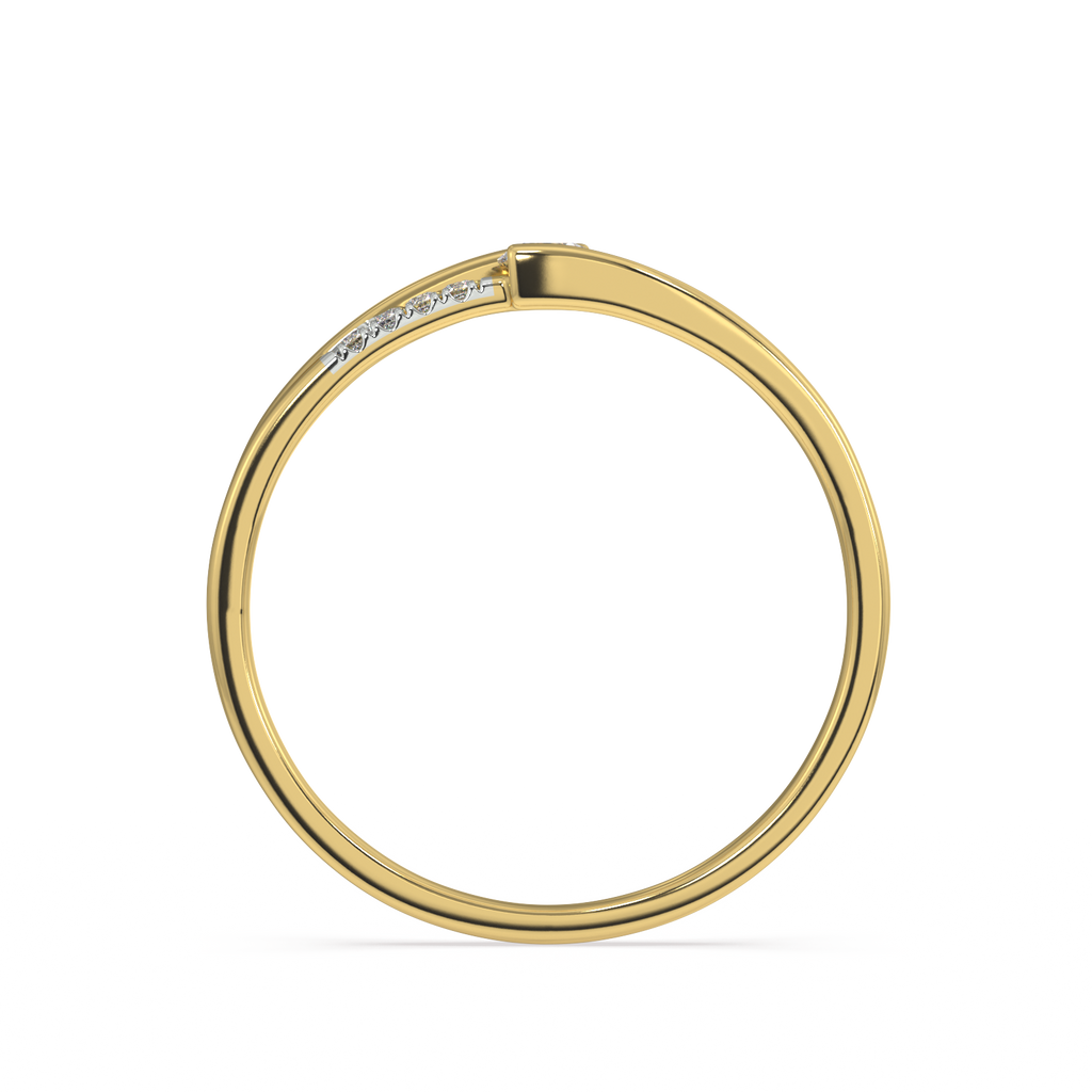 Lady's Grace Gold and Diamond Ring