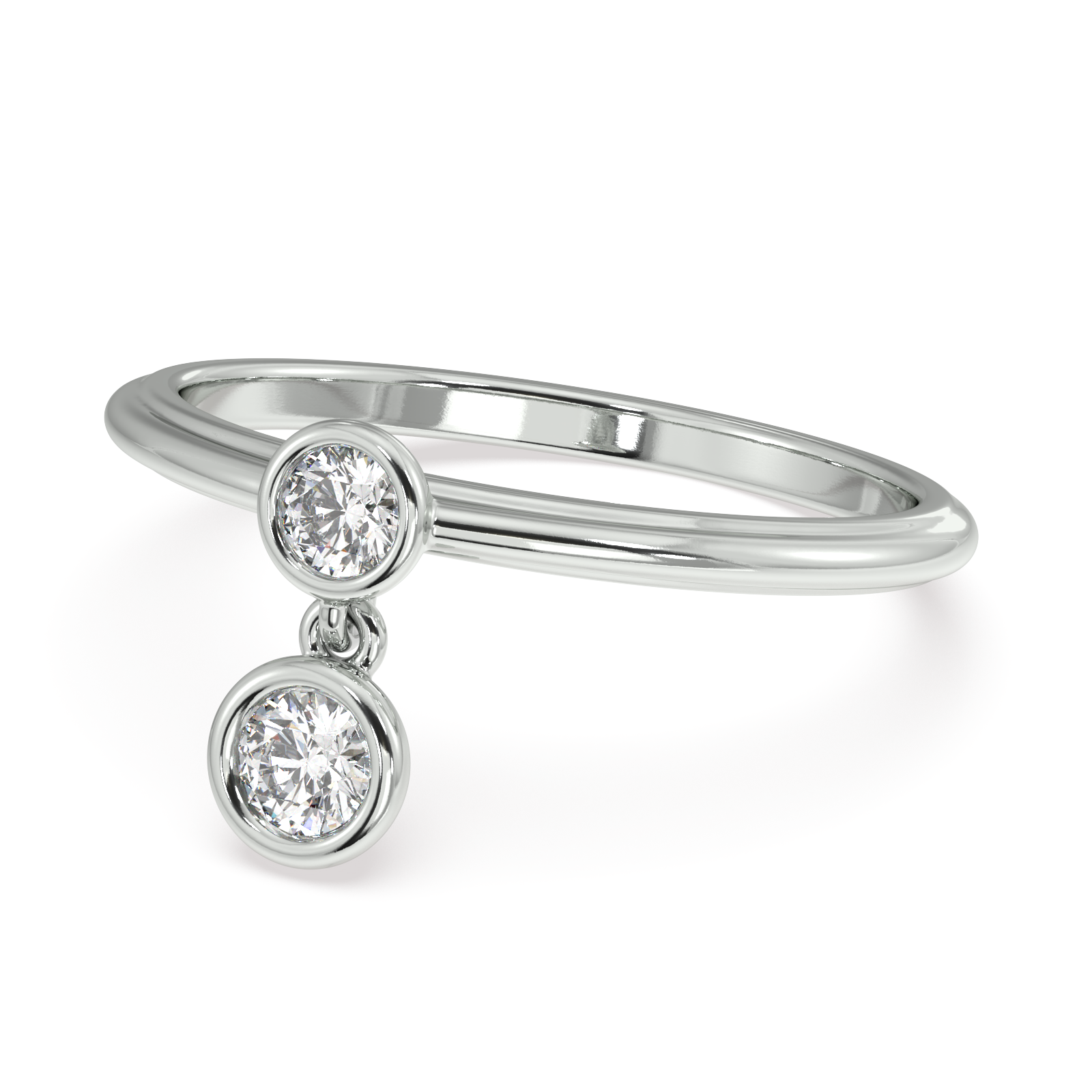 Light of Life Two Tone Gold and Diamond Ring