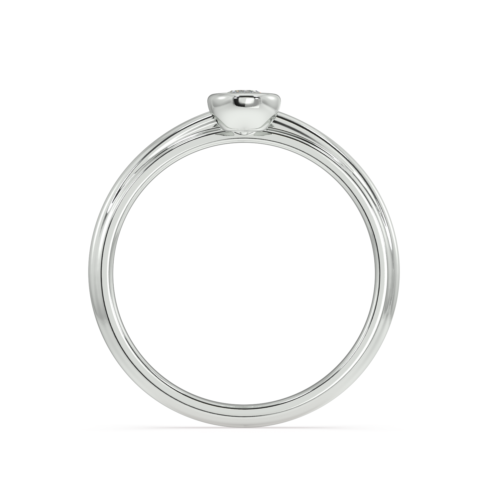 Light of Life Two Tone Gold and Diamond Ring