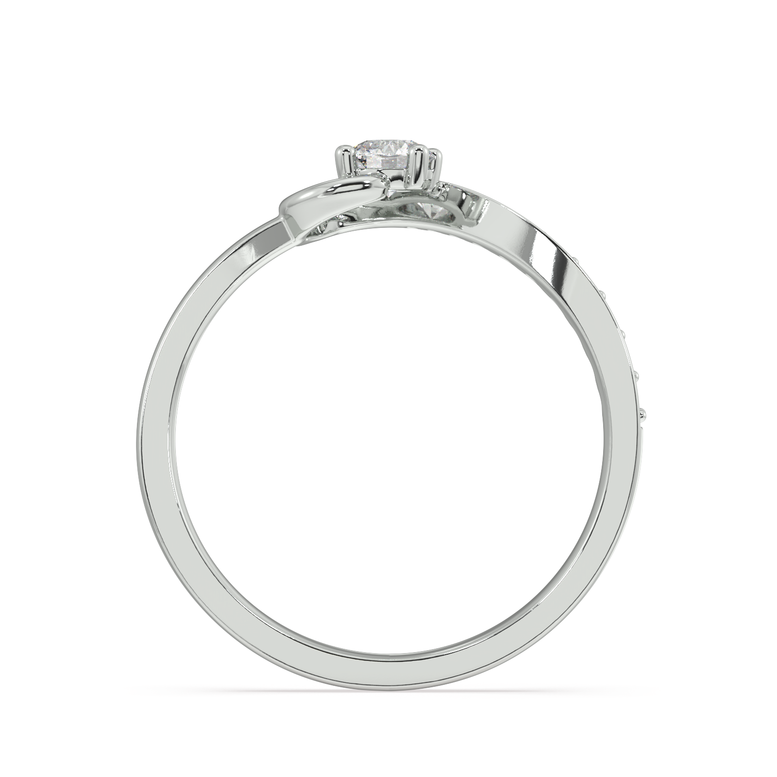 Glamorous and Gilded Gold and Diamond Ring