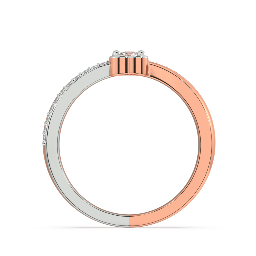 Pixie's Heart Two Tone Ring