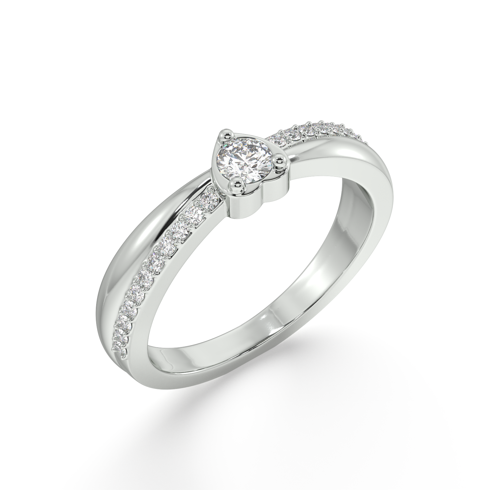 Pixie's Heart Two Tone Ring