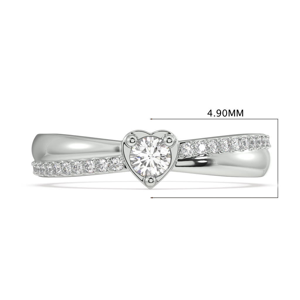 Pixie's Heart Two Tone Ring