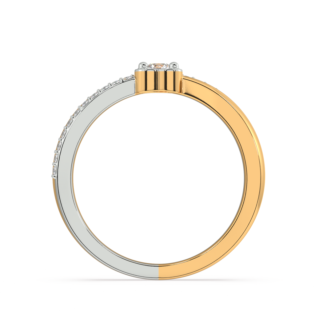 Pixie's Heart Two Tone Ring