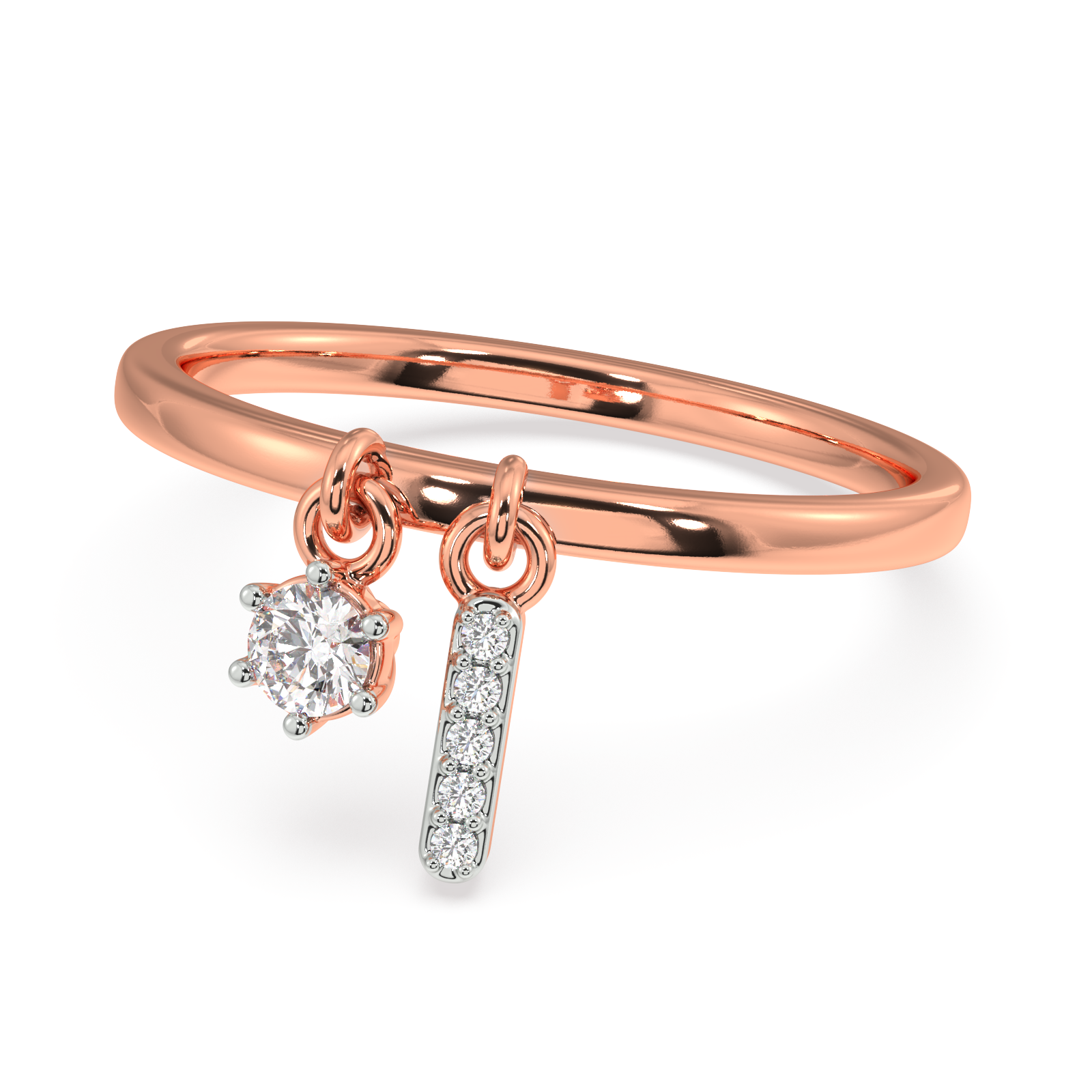 Beguiling Brilliance Gold and Diamond Ring