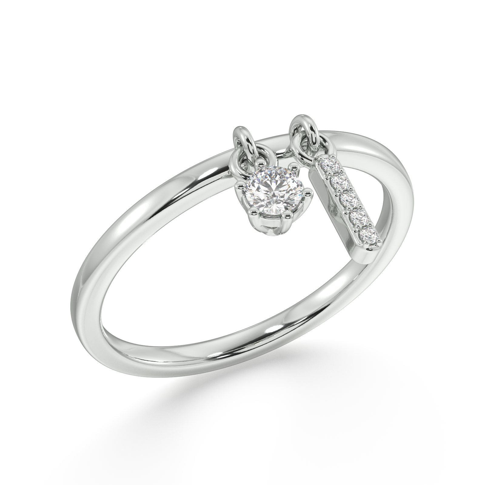 Beguiling Brilliance Gold and Diamond Ring