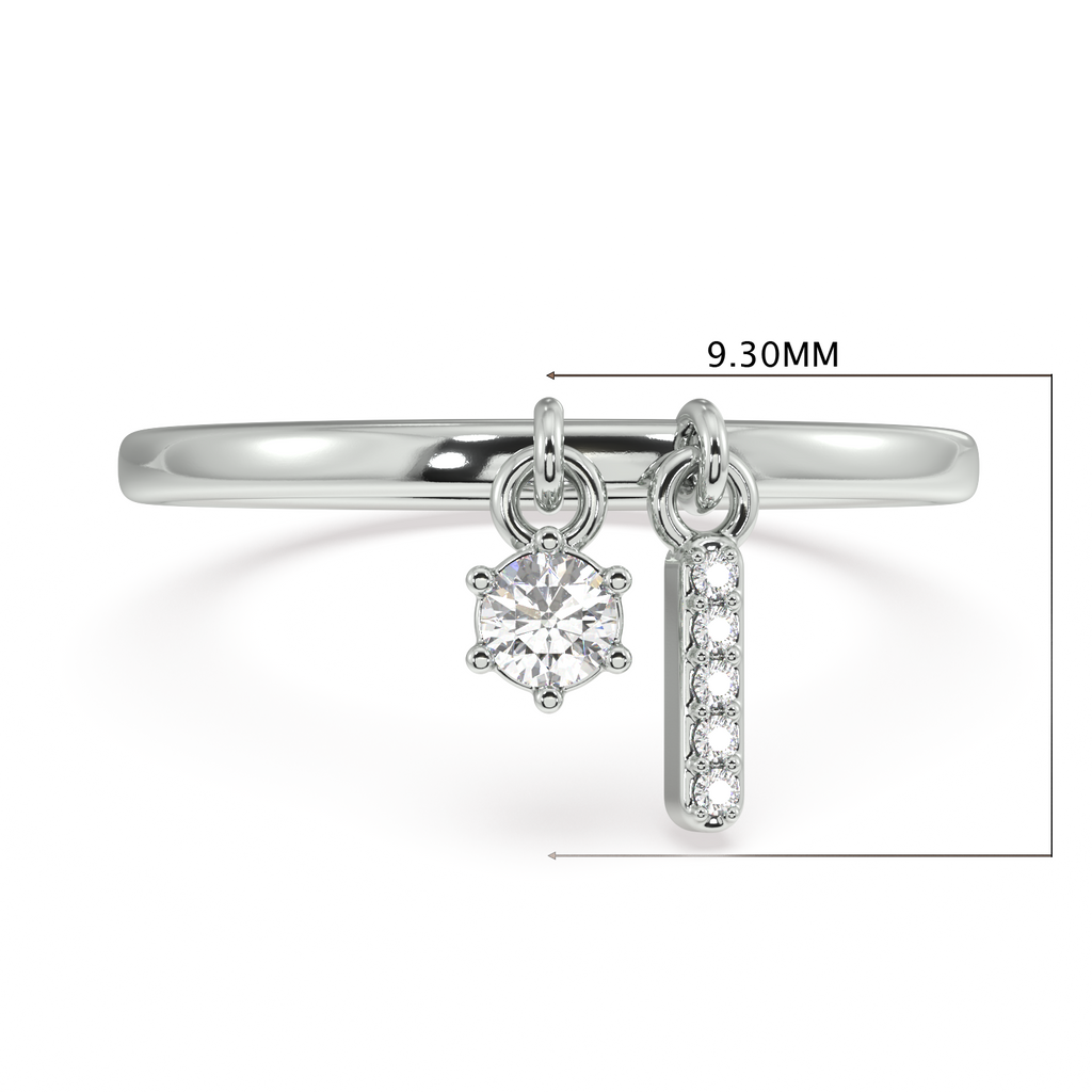 Beguiling Brilliance Gold and Diamond Ring