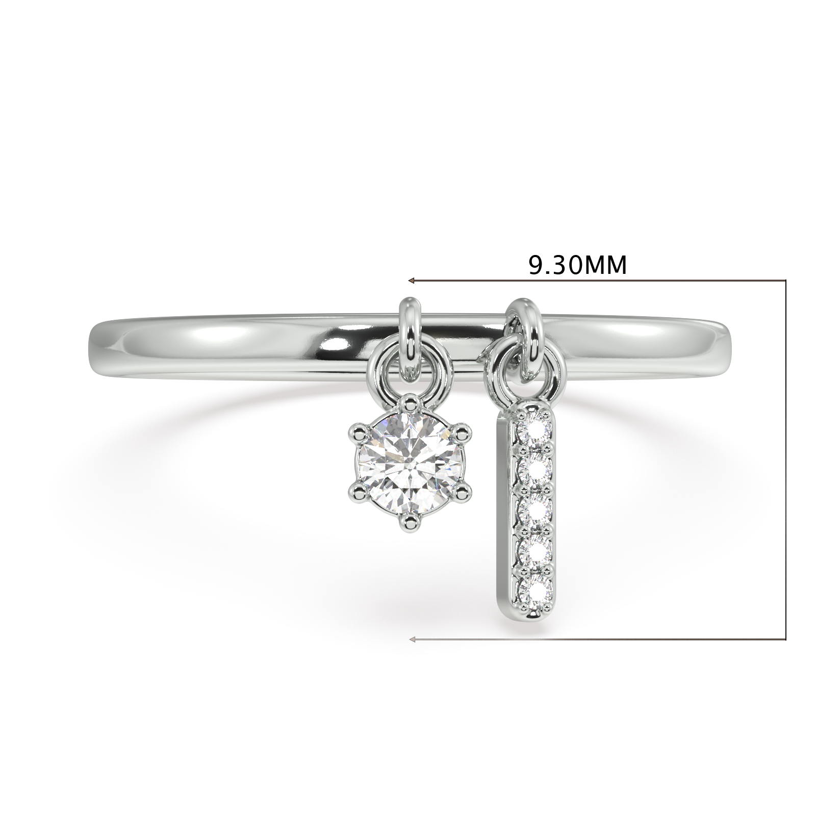 Beguiling Brilliance Gold and Diamond Ring