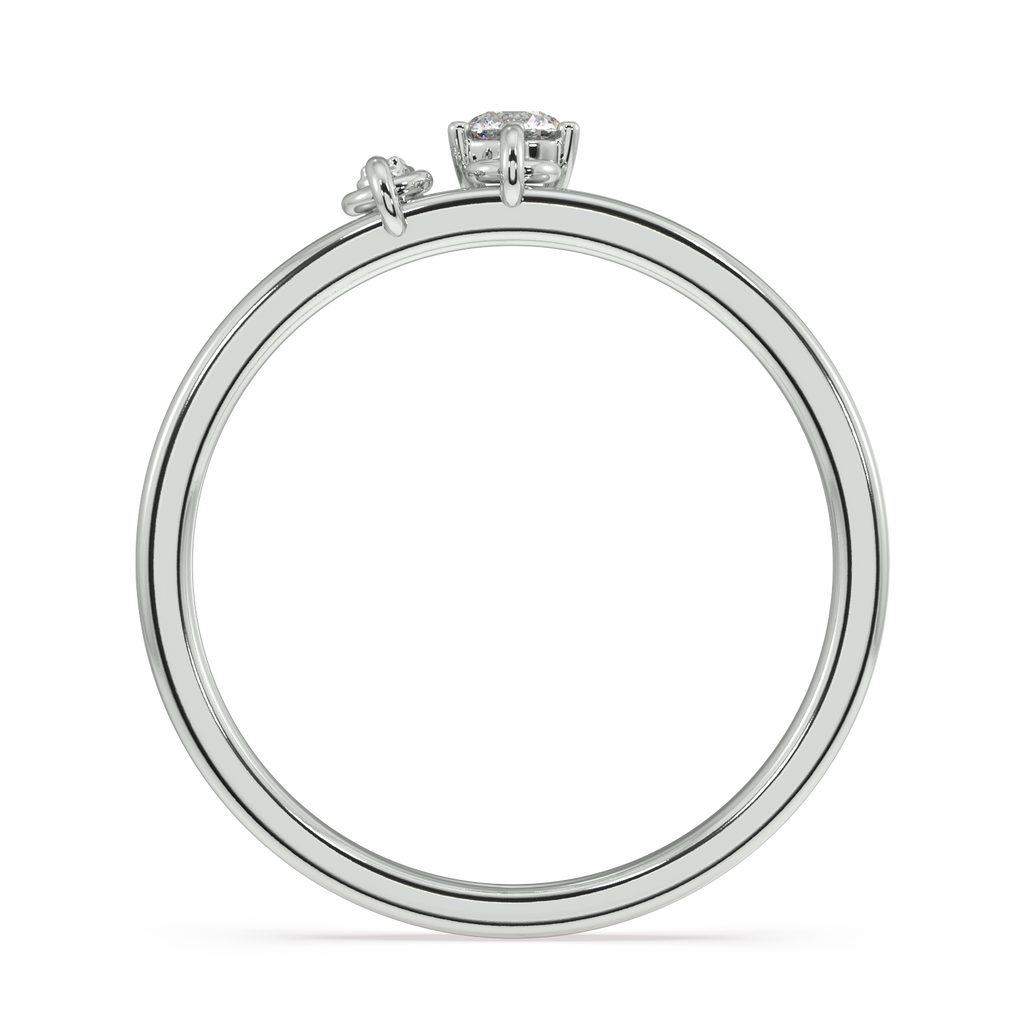 Beguiling Brilliance Gold and Diamond Ring