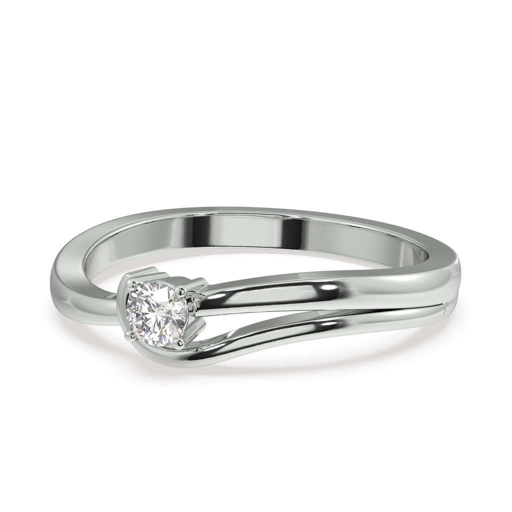 Candour and Colour Two tone Gold and Diamond Ring