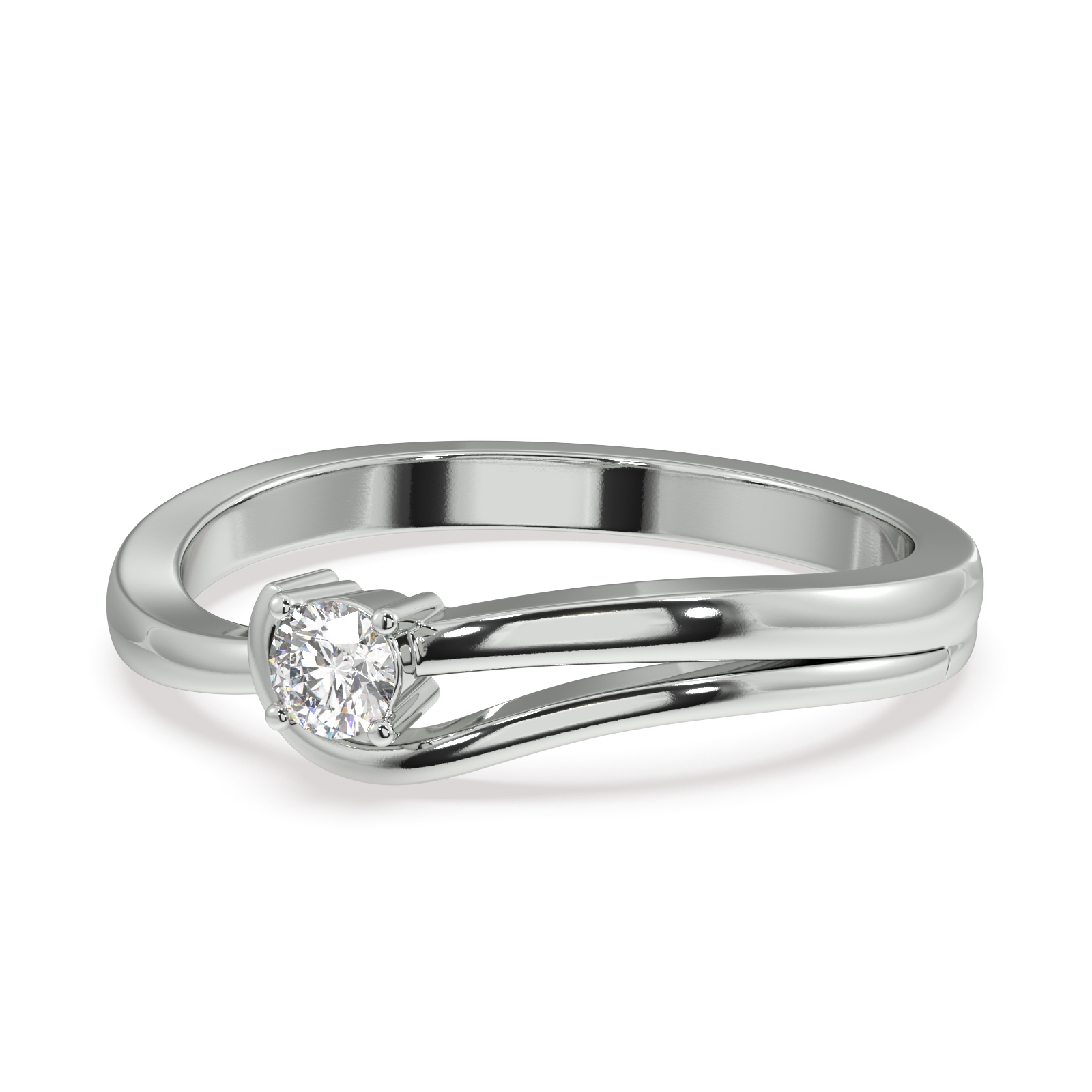 Candour and Colour Two tone Gold and Diamond Ring