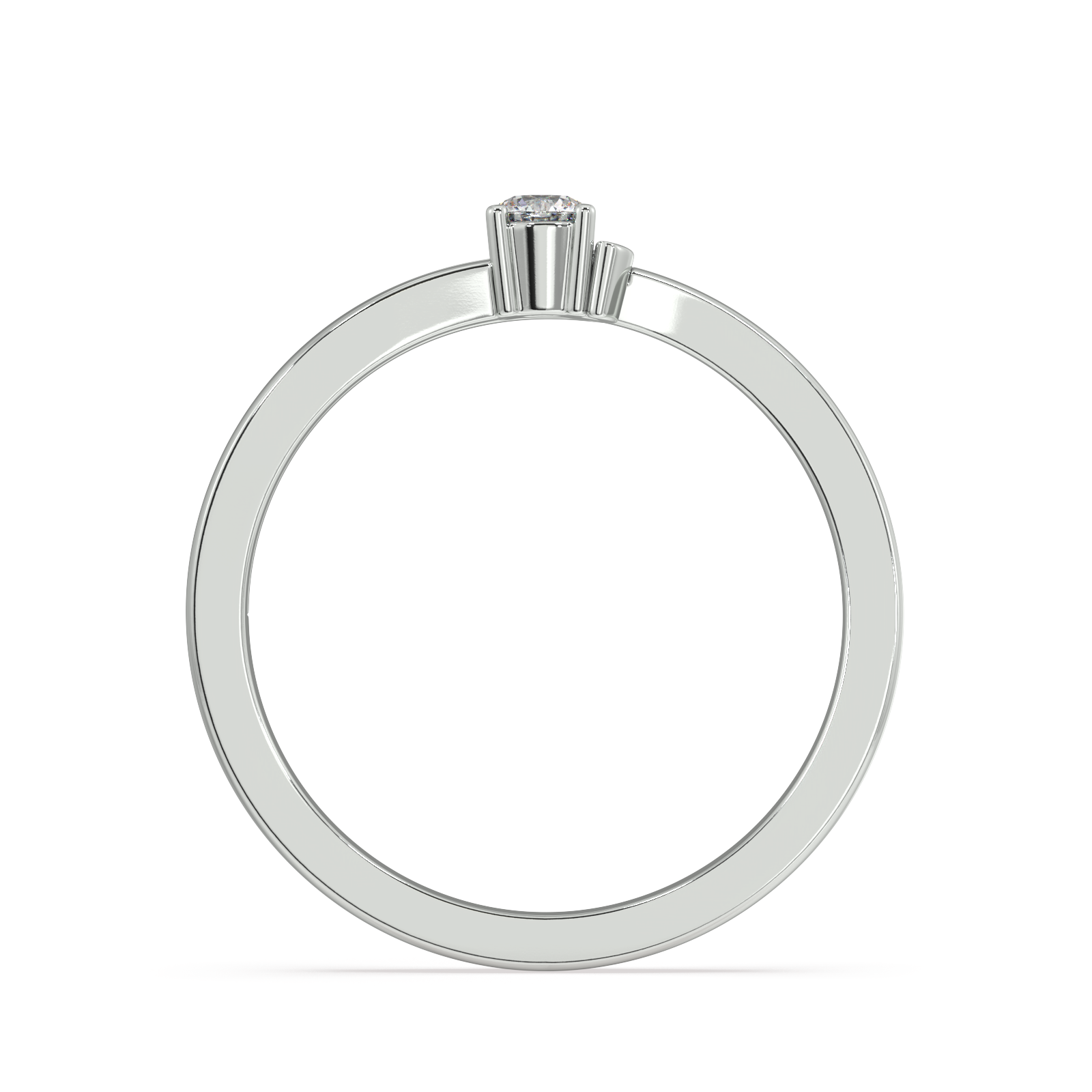 Candour and Colour Two tone Gold and Diamond Ring