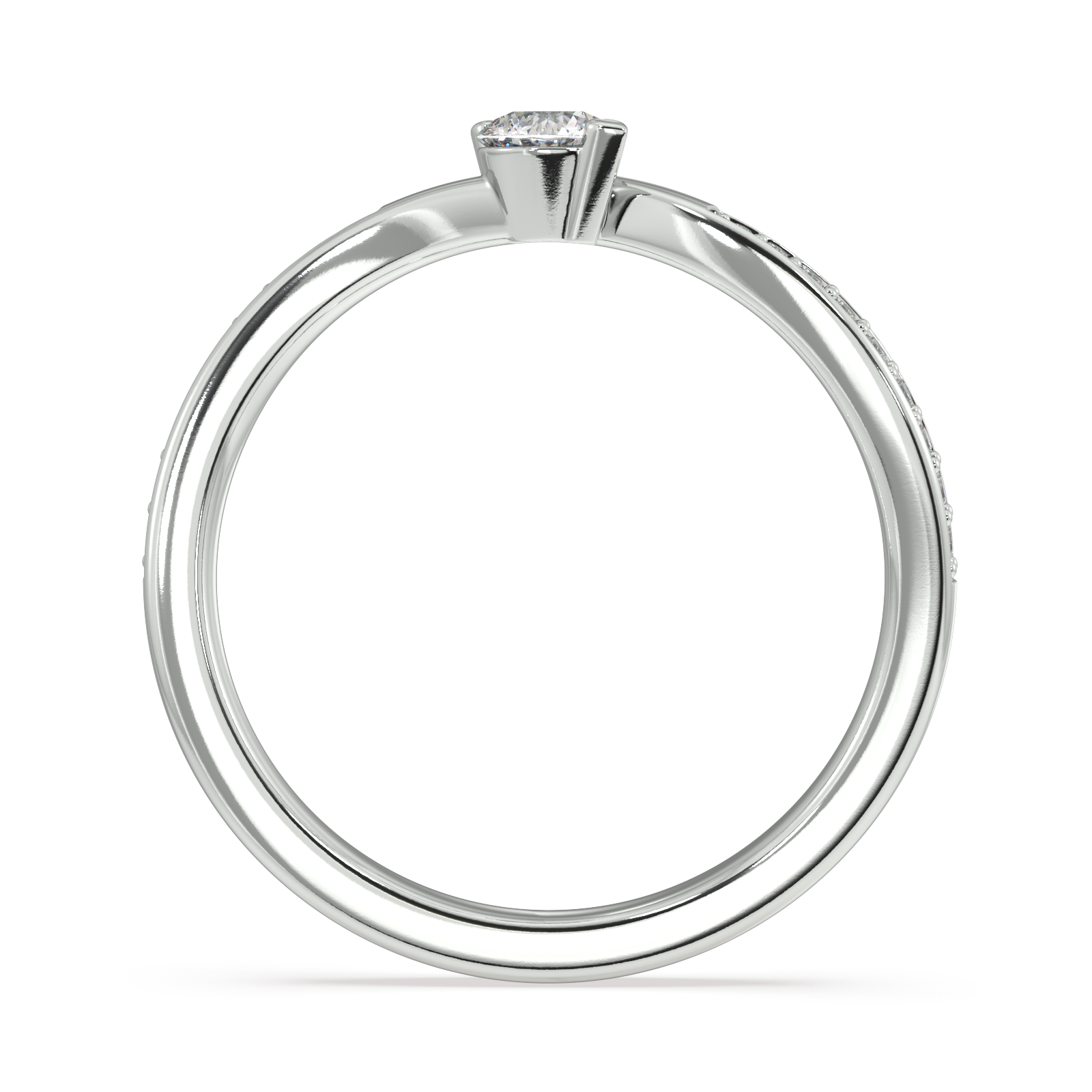 Petal Poise Gold and Diamond Ring