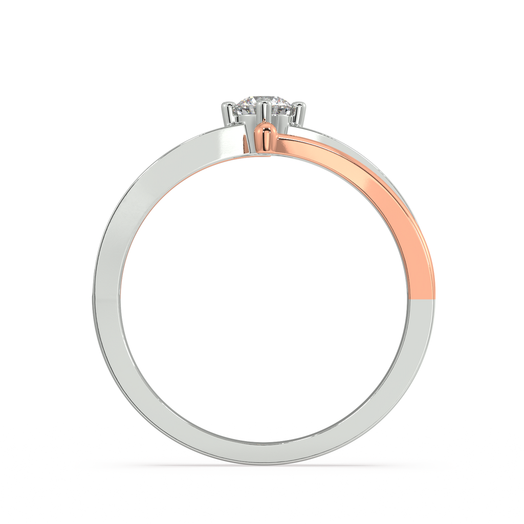 Breath of Freedom Gold and Diamond Ring