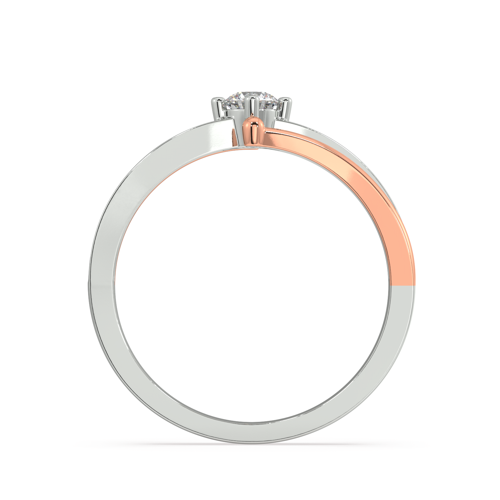 Breath of Freedom Gold and Diamond Ring