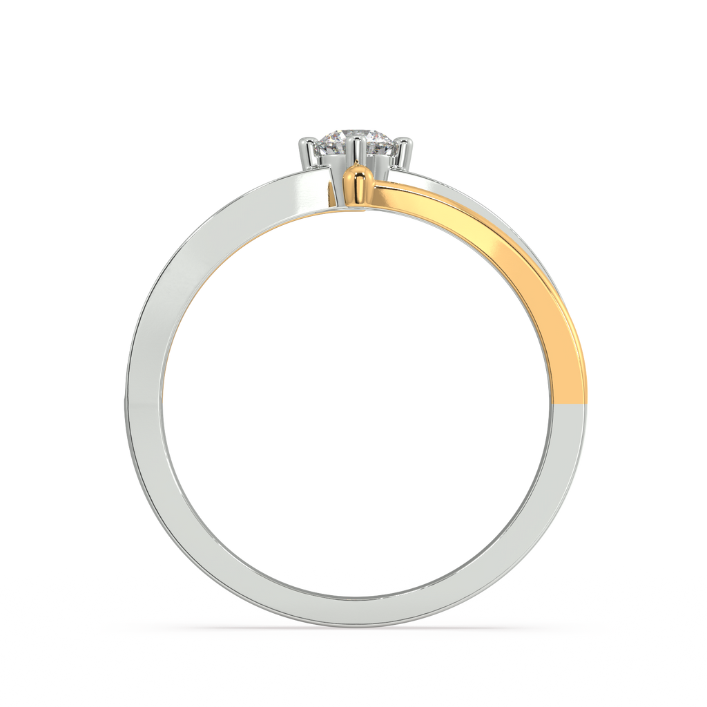 Breath of Freedom Gold and Diamond Ring
