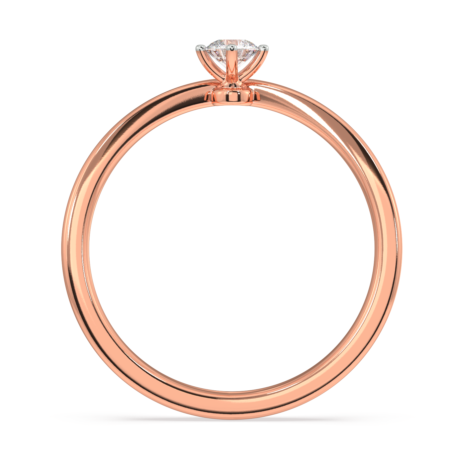 Trinket Tulip Gold and Diamond Ring