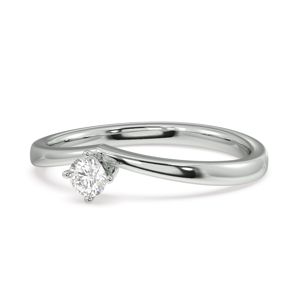 Trinket Tulip Gold and Diamond Ring