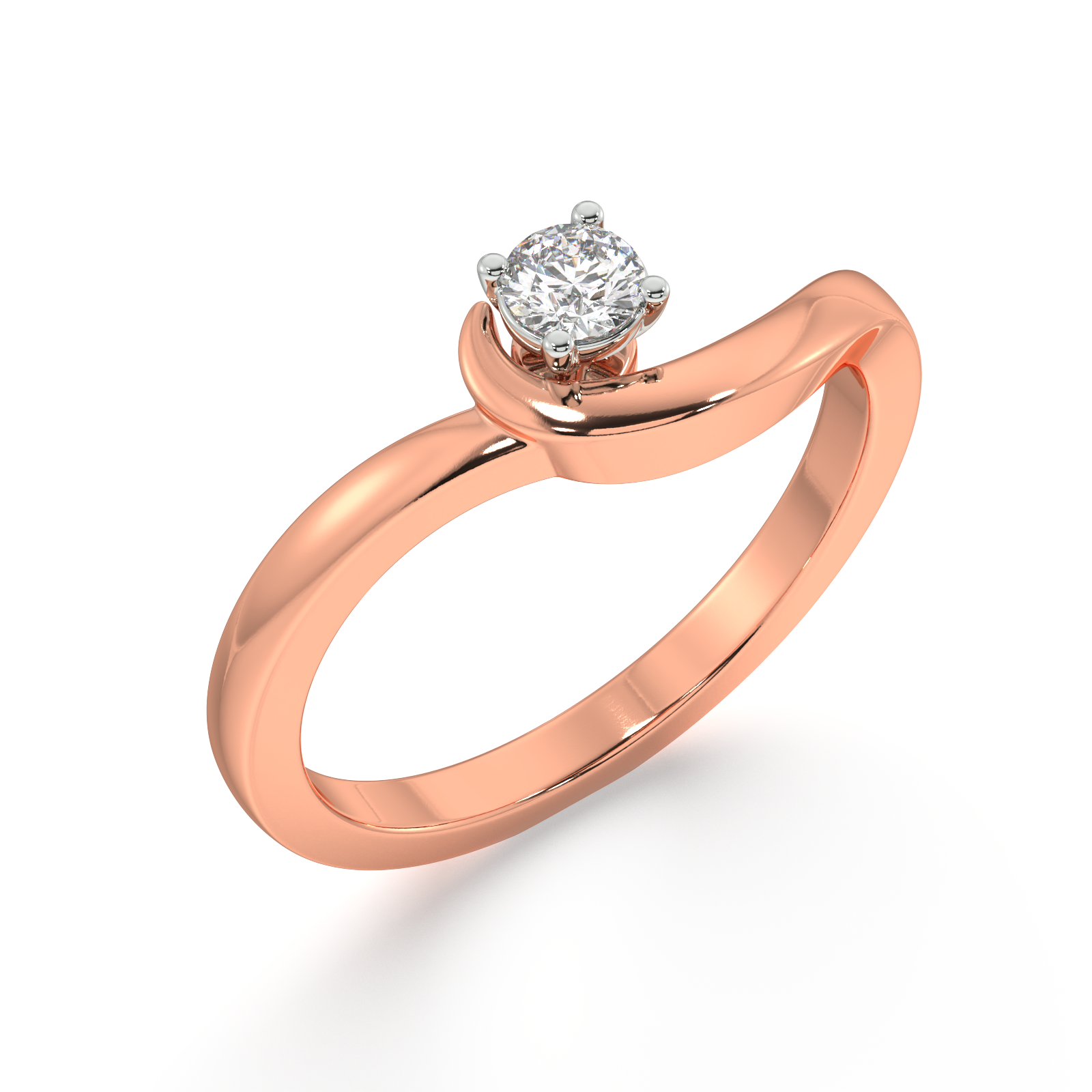 Orchid Oasis Gold and Diamond Ring