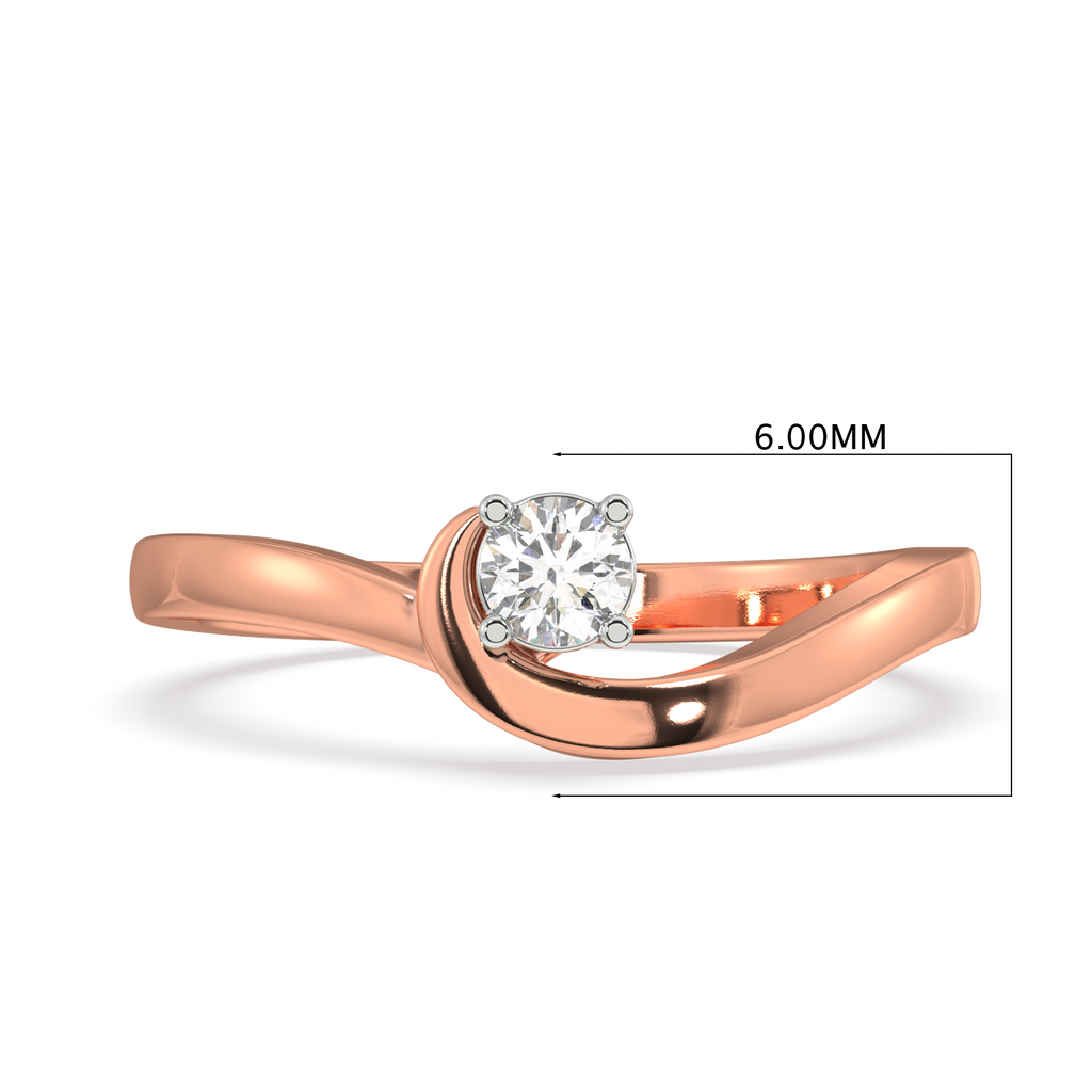 Orchid Oasis Gold and Diamond Ring