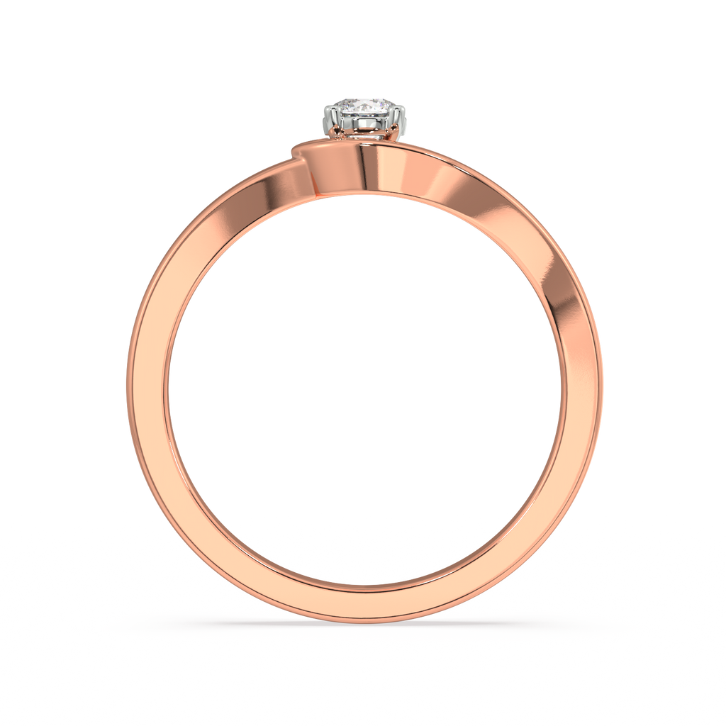 Orchid Oasis Gold and Diamond Ring