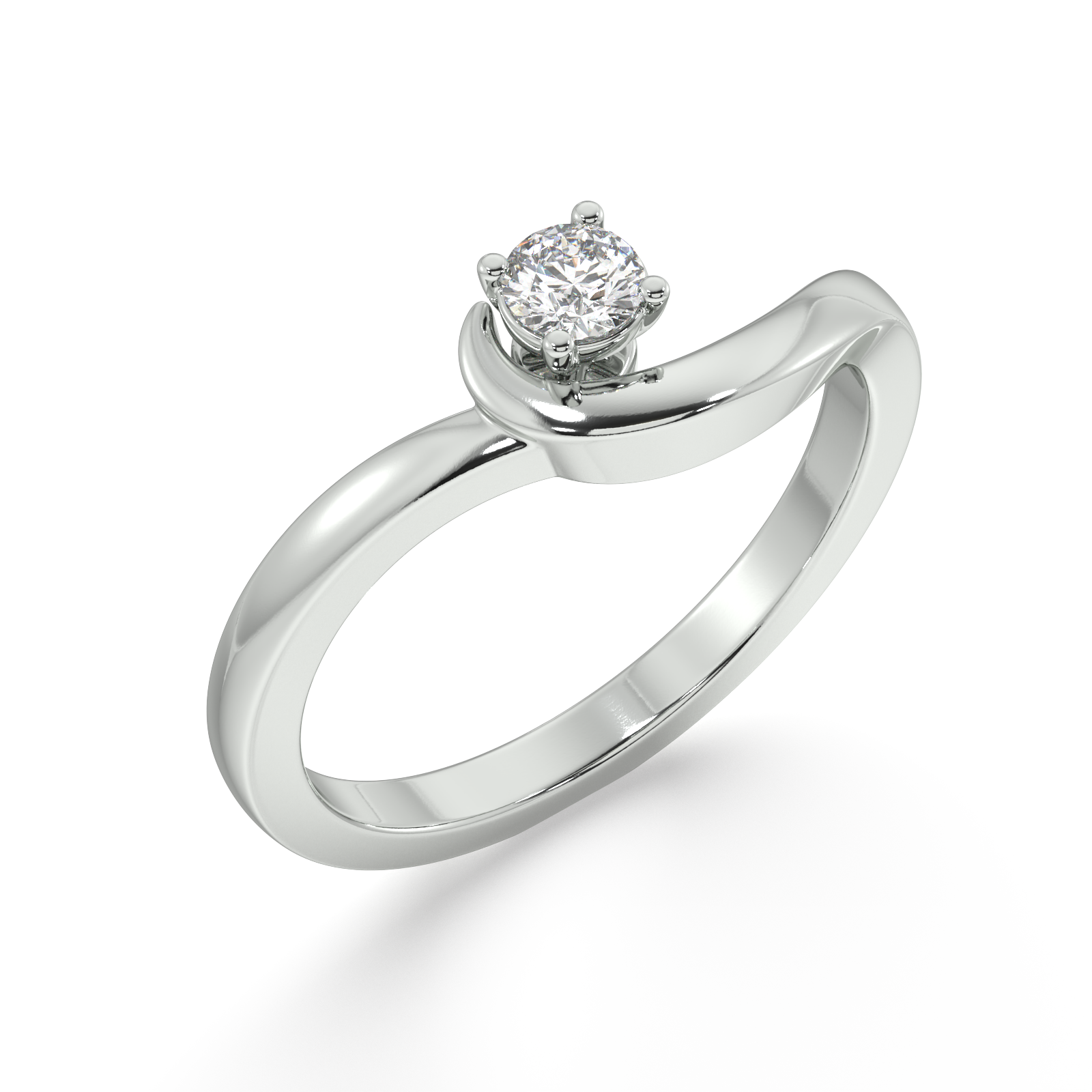 Orchid Oasis Gold and Diamond Ring