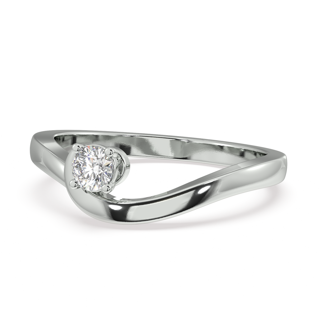 Orchid Oasis Gold and Diamond Ring