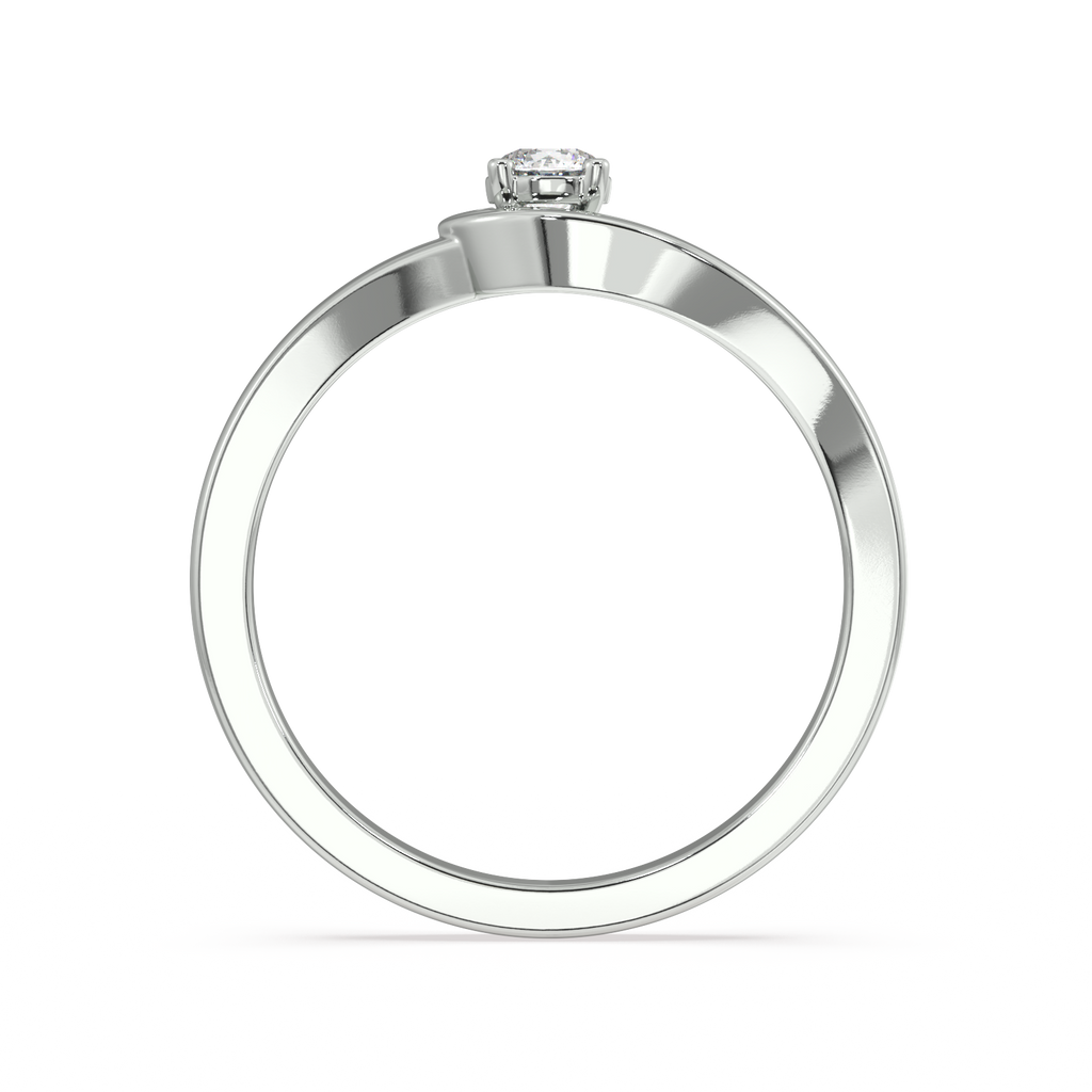 Orchid Oasis Gold and Diamond Ring