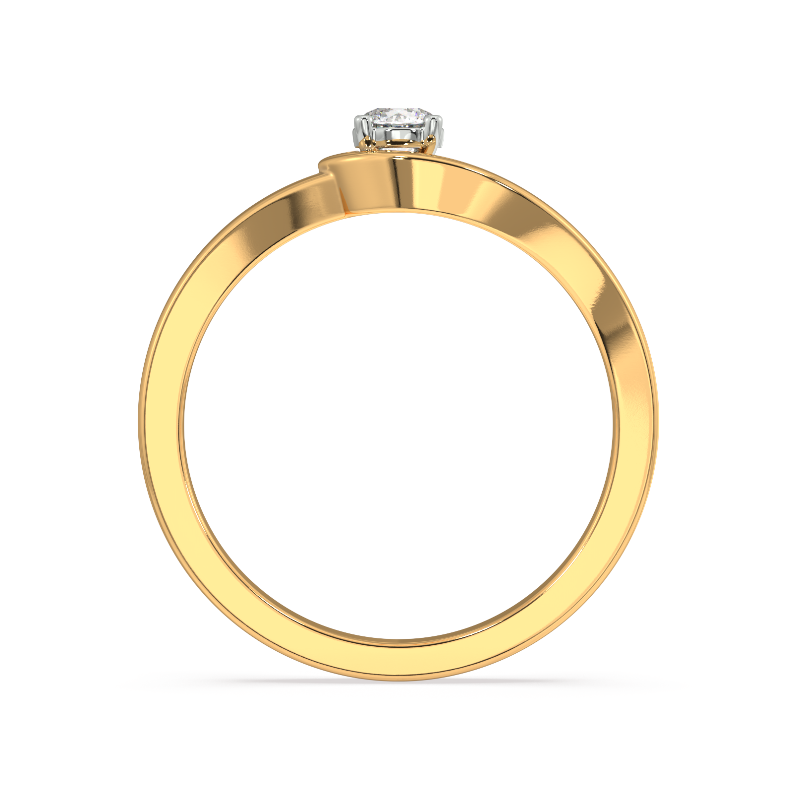 Orchid Oasis Gold and Diamond Ring