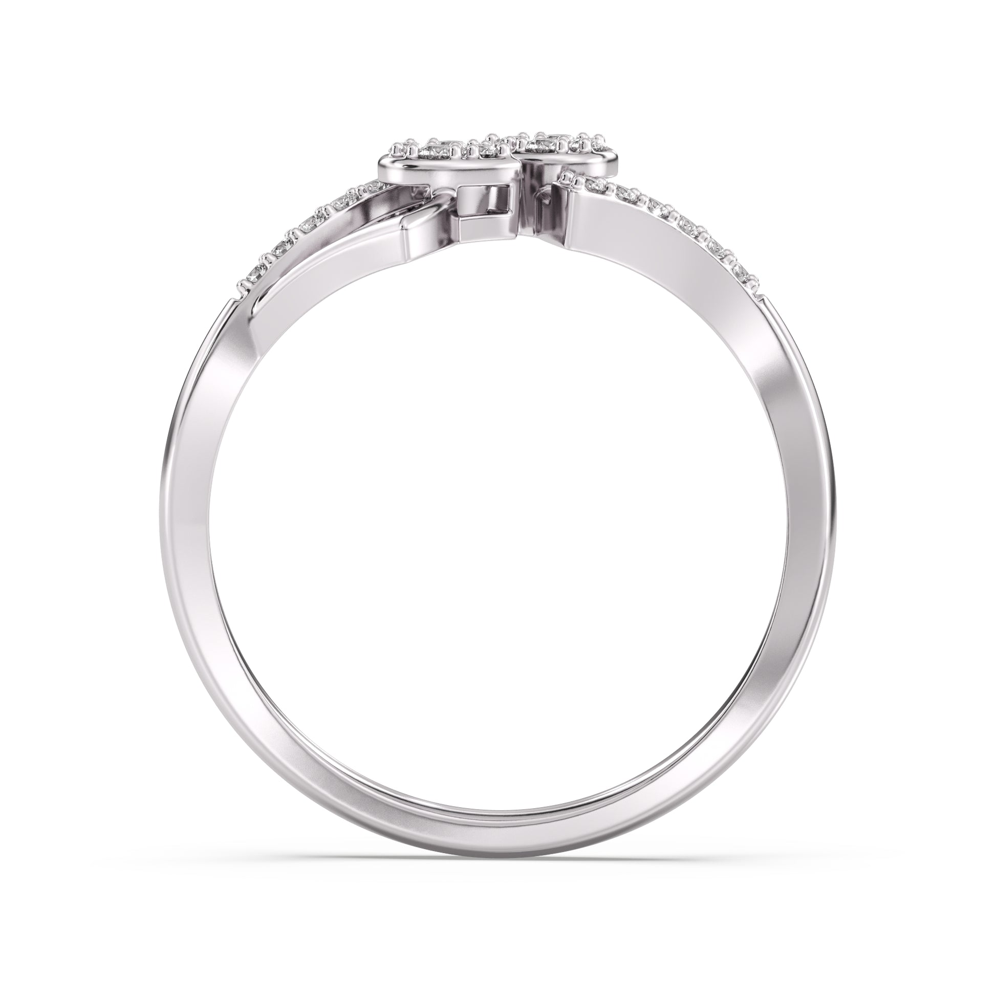 Ivy Lustre Gold and Diamond Ring