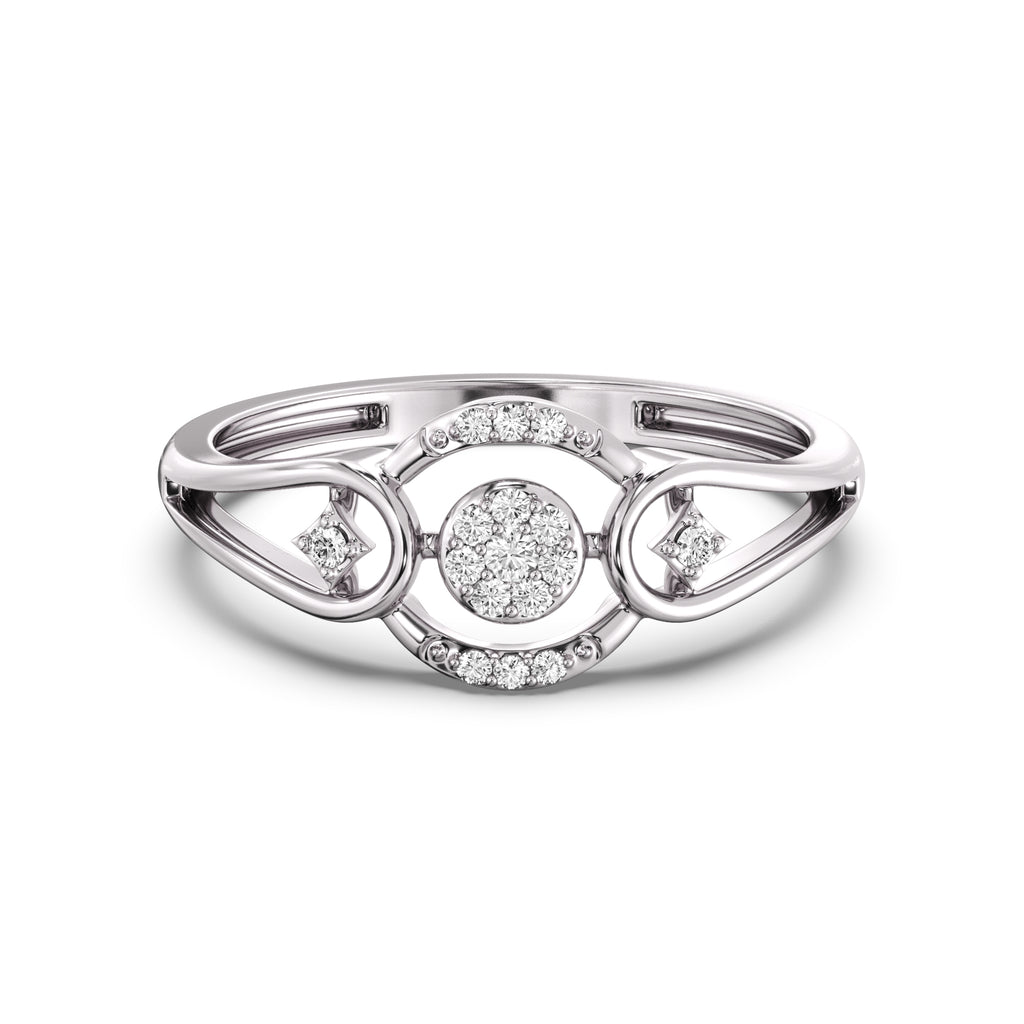 Opulent Oasis Gold and Diamond Ring