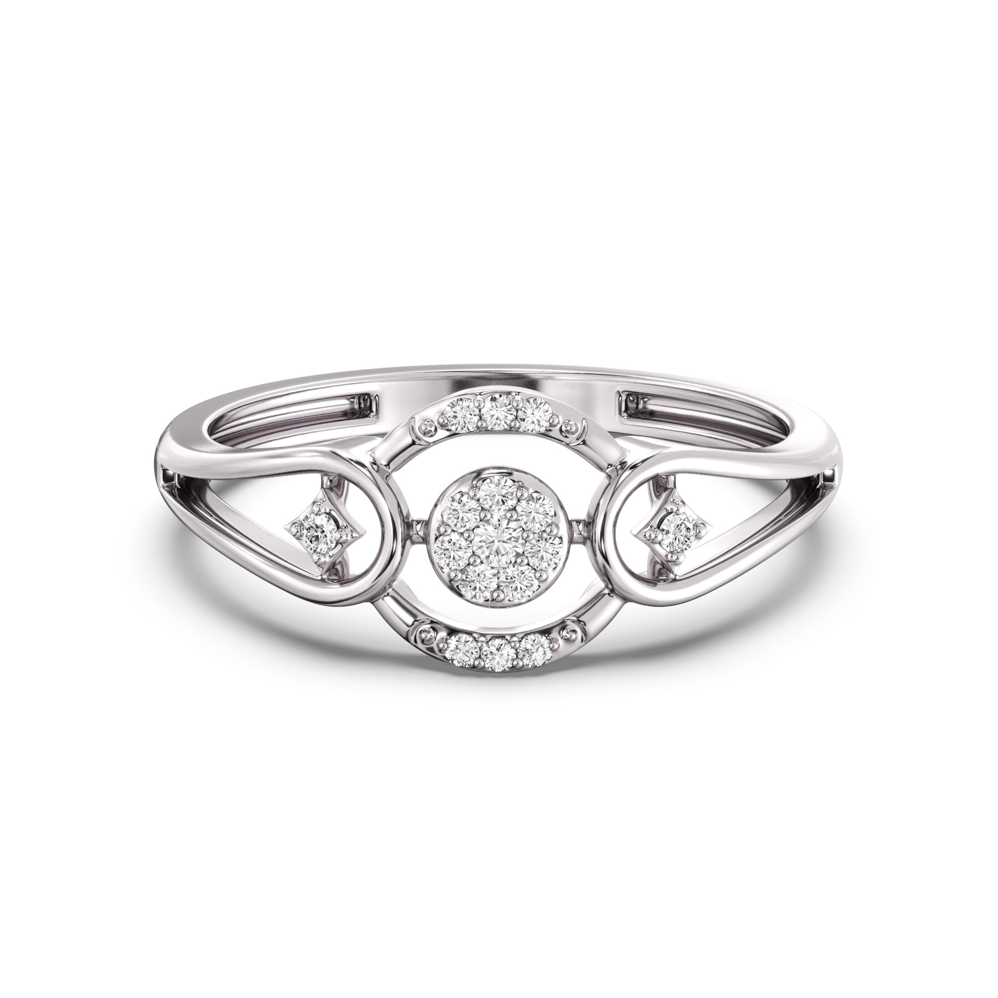 Opulent Oasis Gold and Diamond Ring