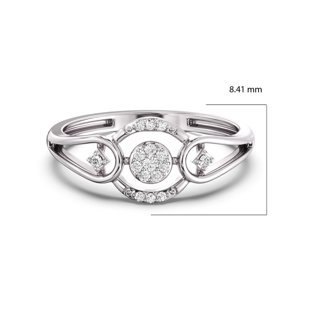 Opulent Oasis Gold and Diamond Ring