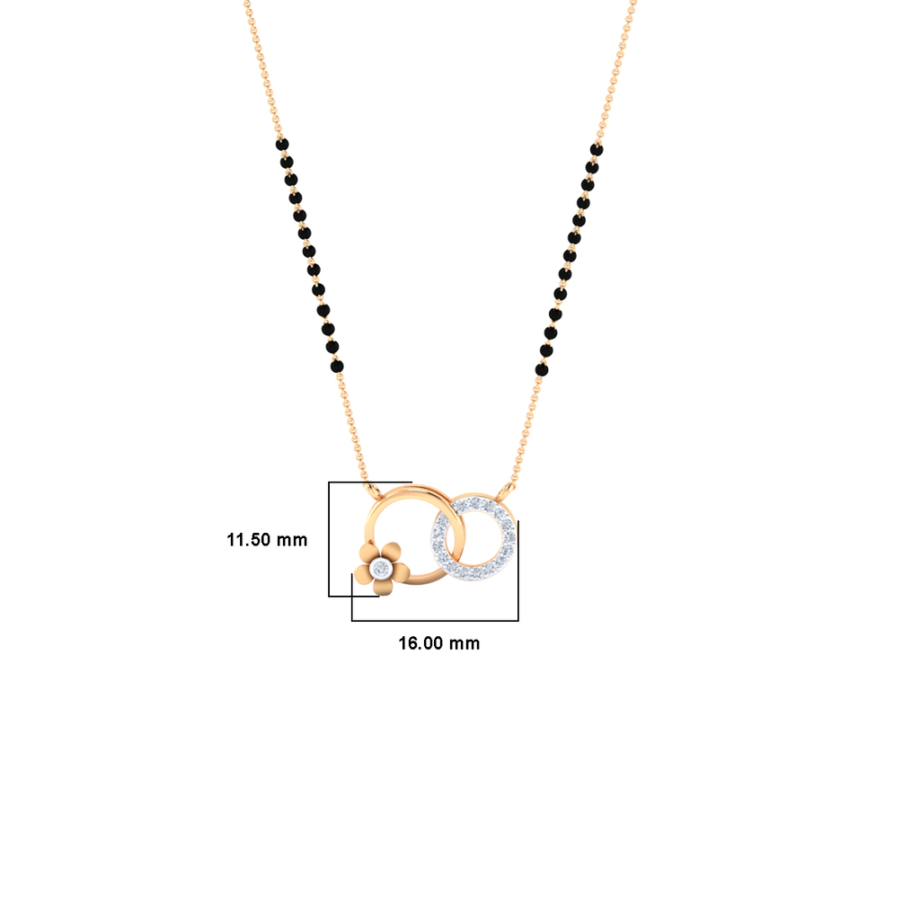 Eternal Love Gold and Diamond Mangalsutra