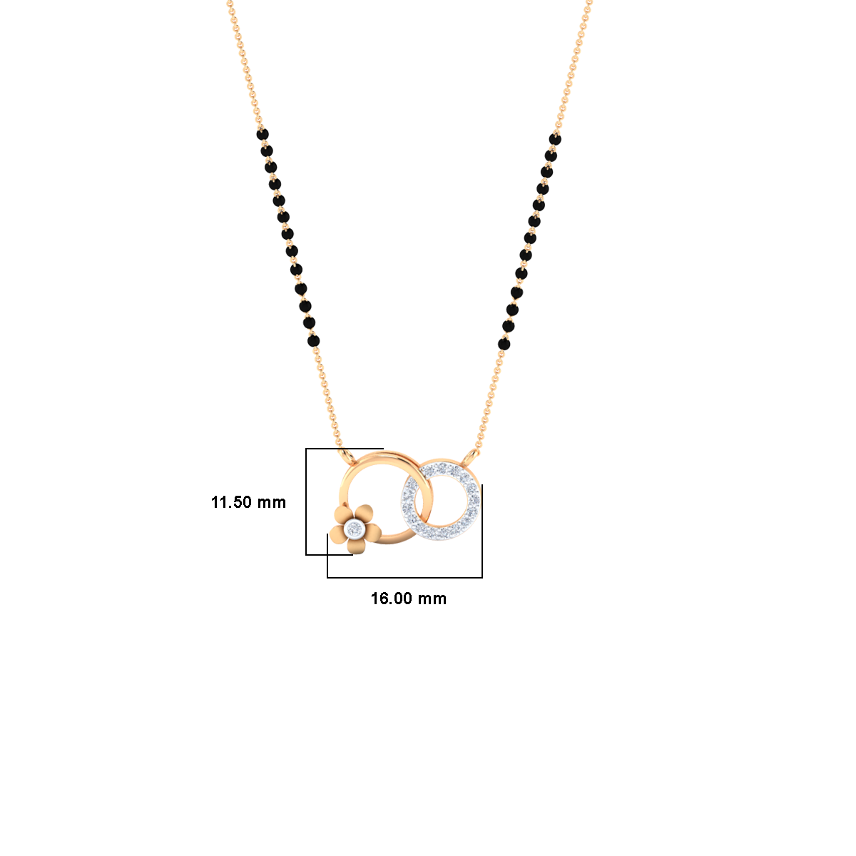 Eternal Love Gold and Diamond Mangalsutra