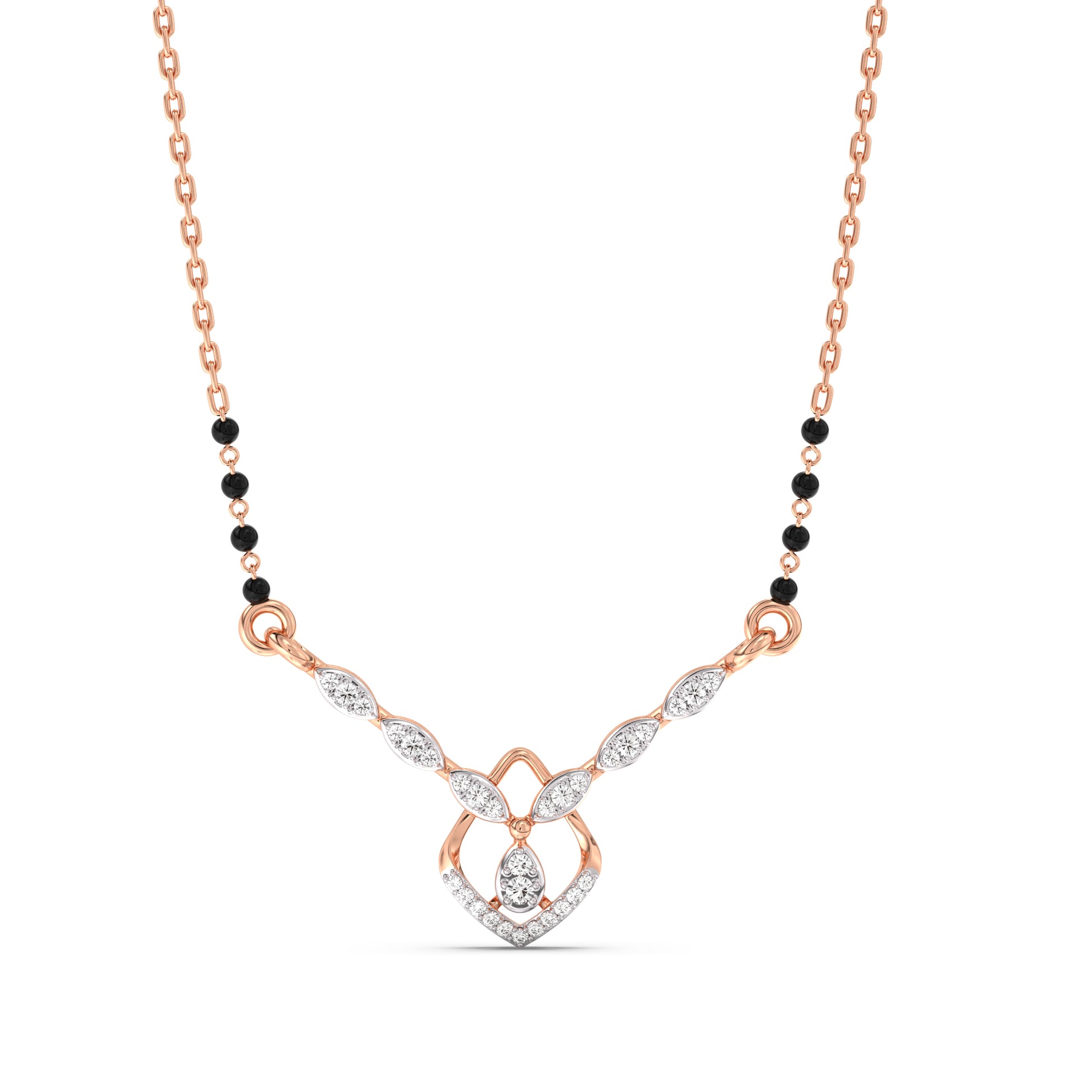 Shine of Promise Gold and Diamond Mangalsutra