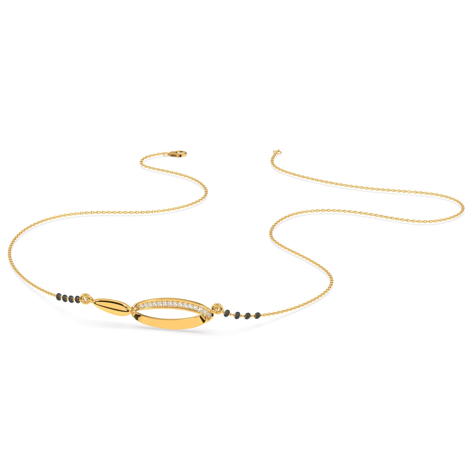 Oasis of Love Gold and Diamond Mangalsutra