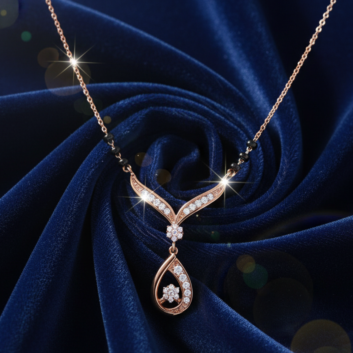 Sona Vajraa Gold and Diamond Mangalsutra